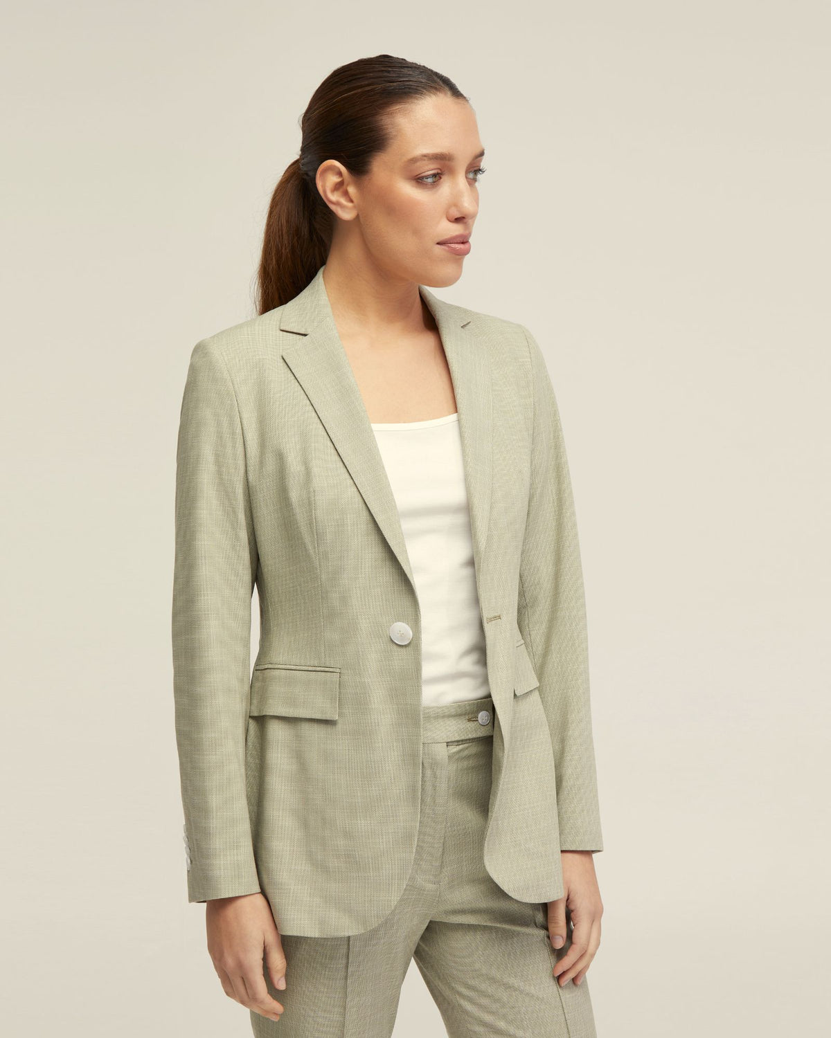 EBONY TAILORED BLAZER WOMENS SUITS JKTS COATS