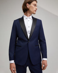 Dinner Suit Jacket With Peak Lapel