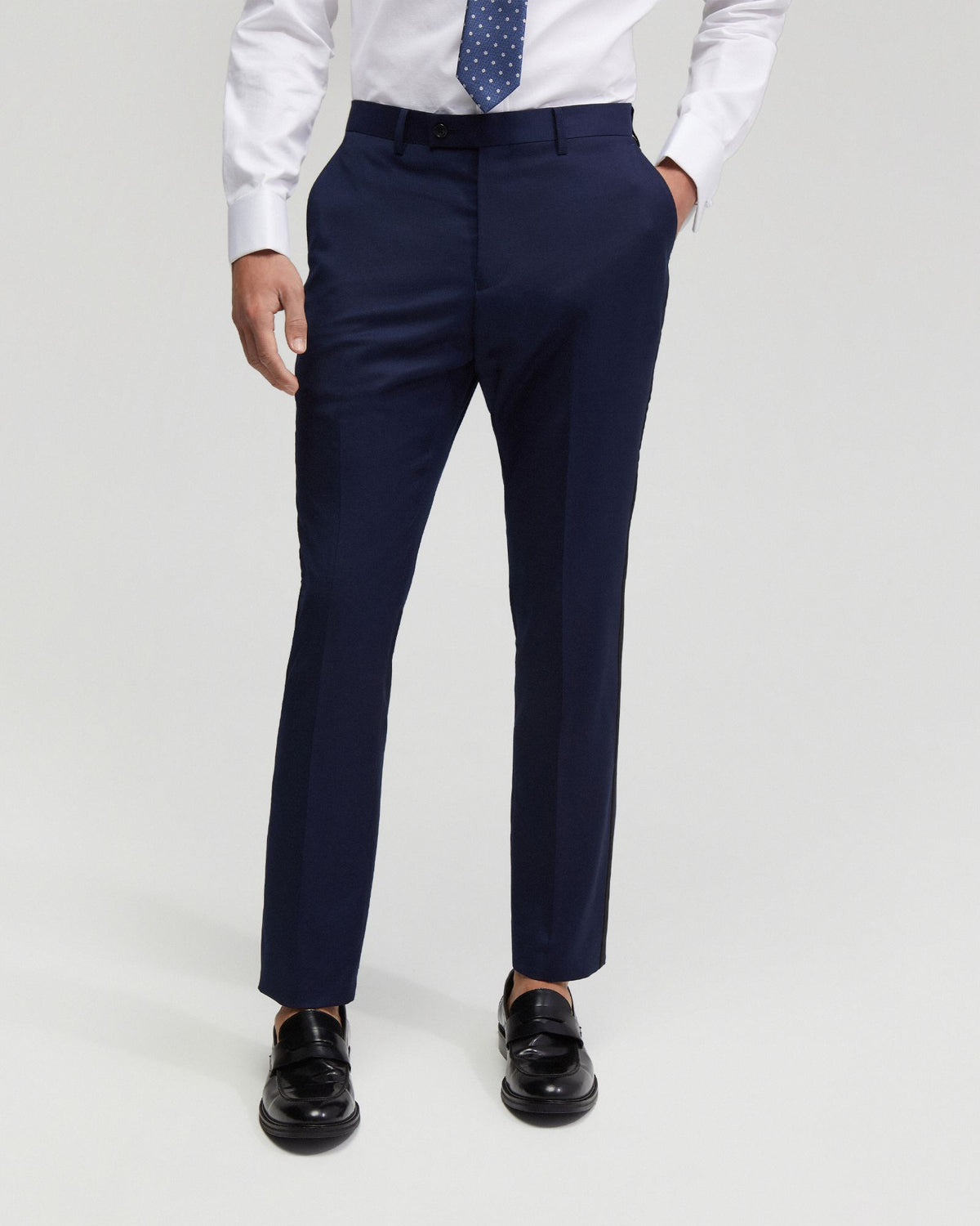 Dinner Suit Trousers With Satin Tape MENS SUITS