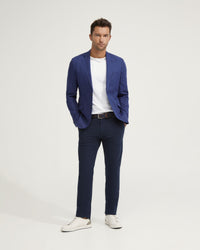 MILTON HALF LINED LINEN COTTON BLAZER MENS JACKETS AND COATS