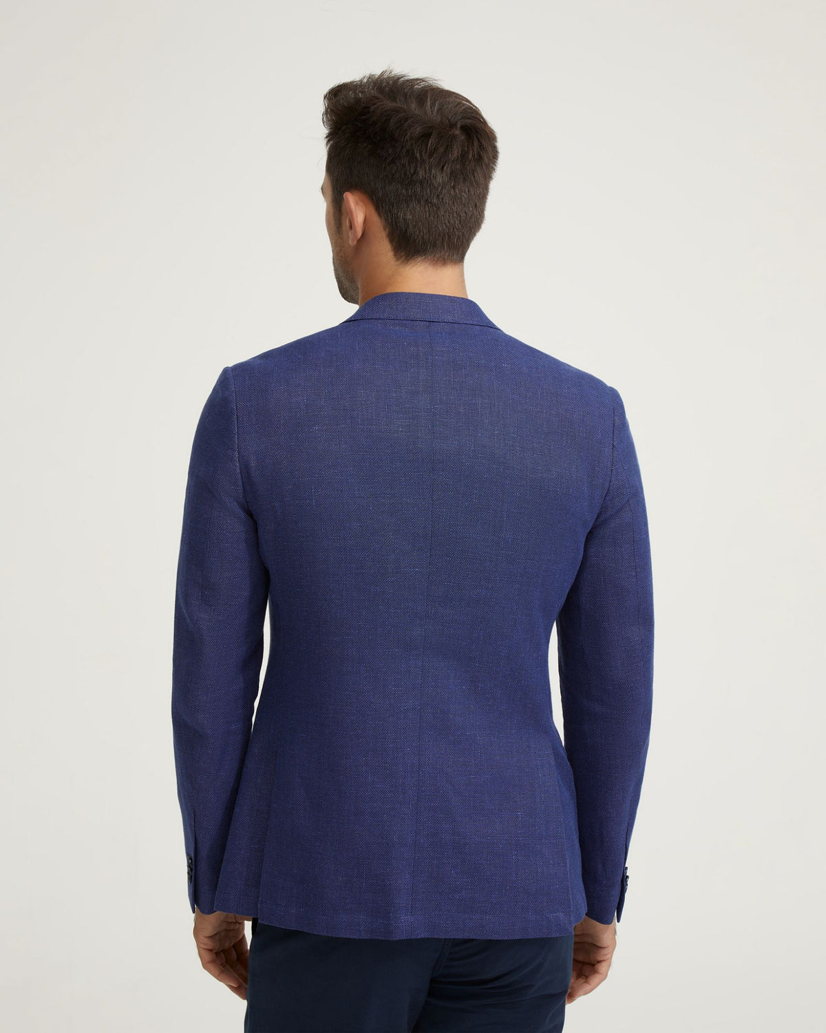 Milton Half Lined Linen Cotton Blazer Oxford Shop