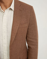 MILTON HALF LINED LINEN COTTON BLAZER - AVAILABLE ~ 1-2 weeks MENS JACKETS AND COATS