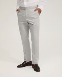 BYRON COTTON STRETCH CUFFED TROUSERS MENS TROUSERS