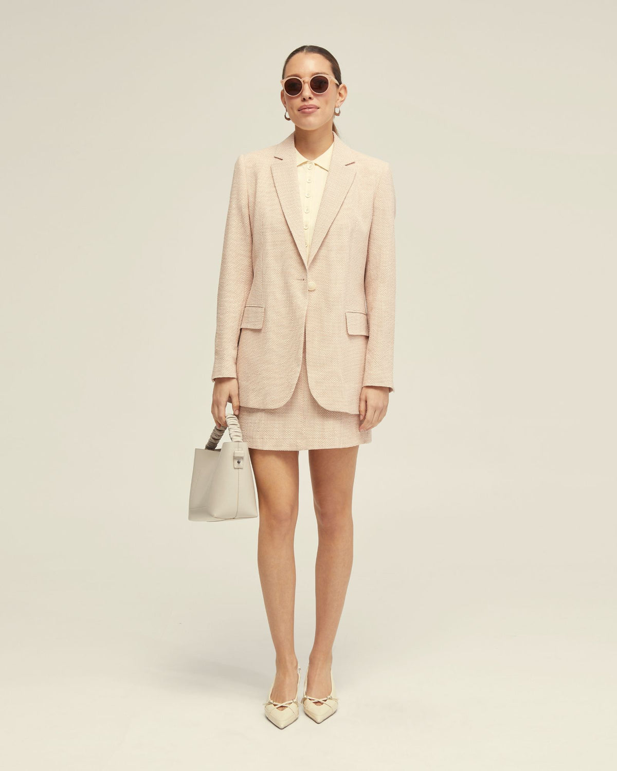 WILLOW ECO SEERSUCKER BLAZER WOMENS SUITS JKTS COATS