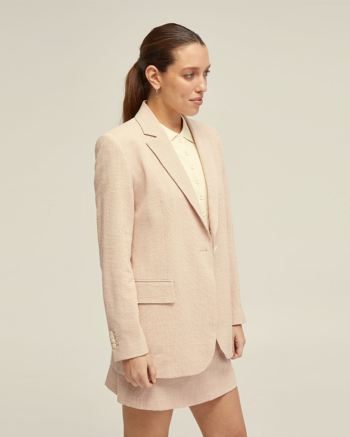 WILLOW ECO SEERSUCKER BLAZER WOMENS SUITS JKTS COATS