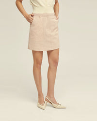 HEPBURN ECO SEERSUCKER SKIRT WOMENS SKIRTS