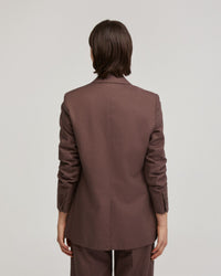 WILLOW LINEN BLEND JACKET WOMENS SUITS JKTS COATS