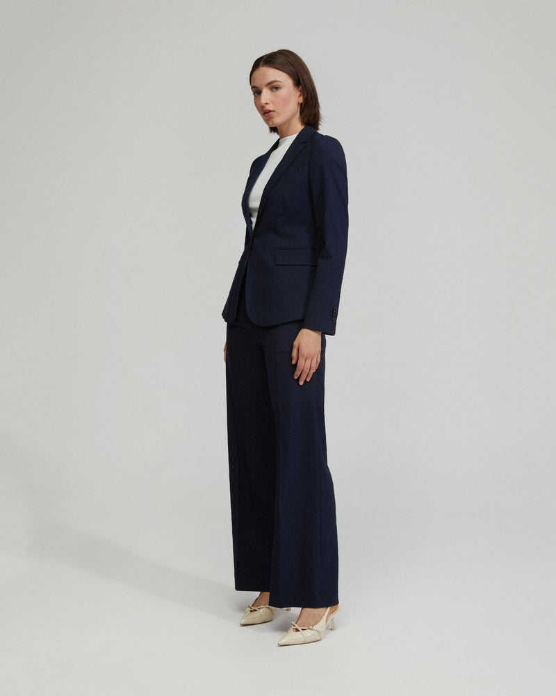 Alexa Wool Stretch Suit Jacket