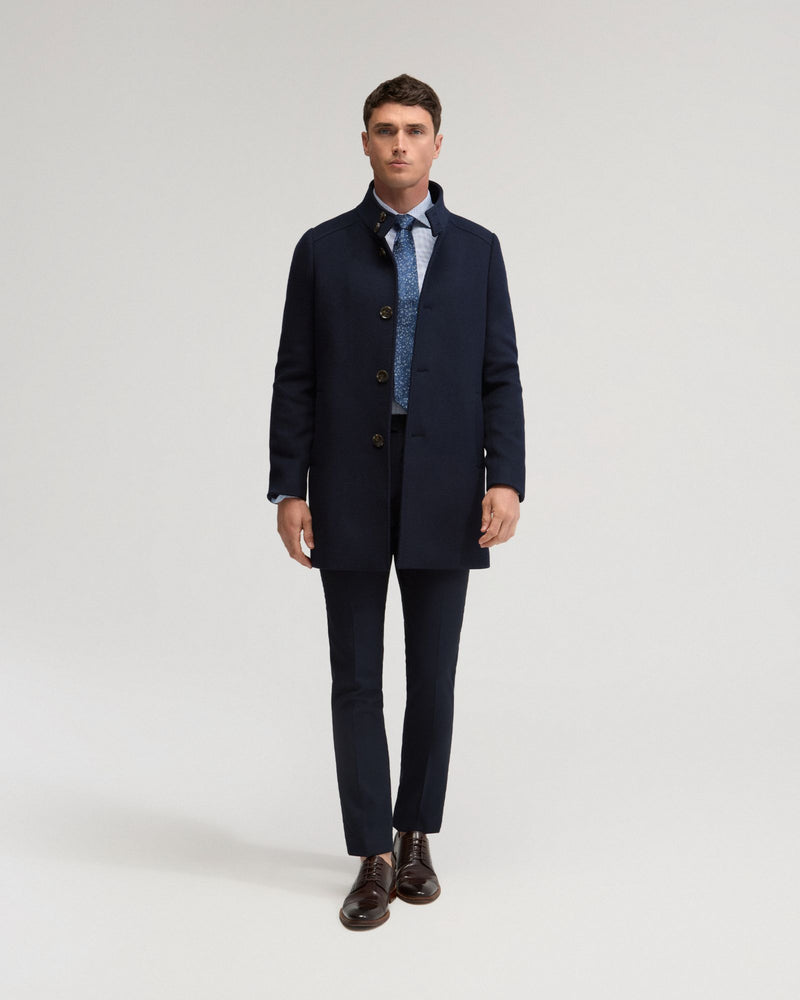 Dunbar Wool Rich Overcoat MENS JACKETS AND COATS