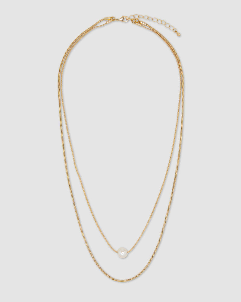 Tia Pearl Chain Necklace WOMENS ACCESSORIES