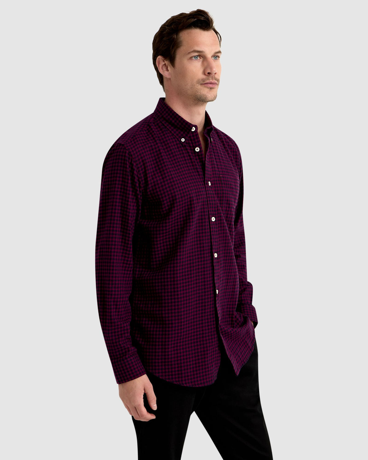 UXBRIDGE REGULAR FIT CHECK SHIRT MENS SHIRTS