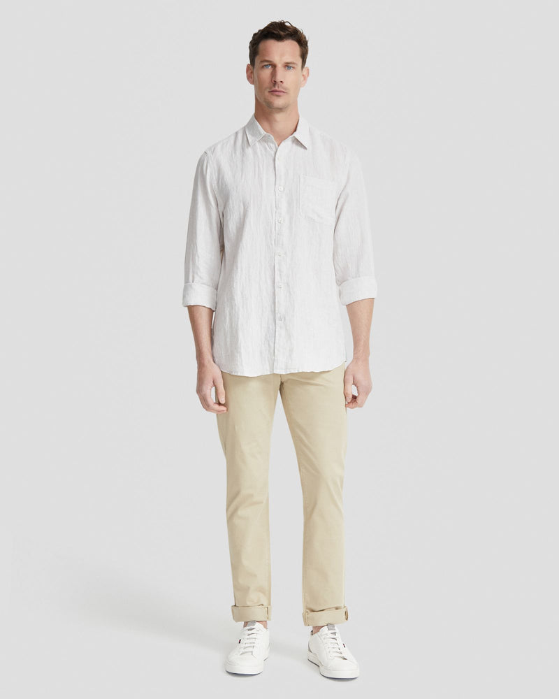 HOLLOWAY PURE LINEN SHIRT MENS SHIRTS