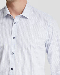 KENTON PRINTED COTTON SHIRT MENS SHIRTS