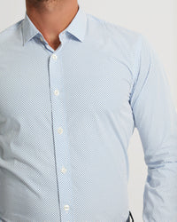 KENTON PRINTED COTTON SHIRT MENS SHIRTS