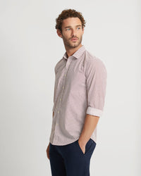 KENTON PRINTED COTTON SHIRT MENS SHIRTS