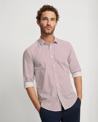 KENTON PRINTED COTTON SHIRT MENS SHIRTS