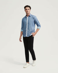 KENTON PRINTED COTTON SHIRT - AVAILABLE ~ 1-2 weeks MENS SHIRTS