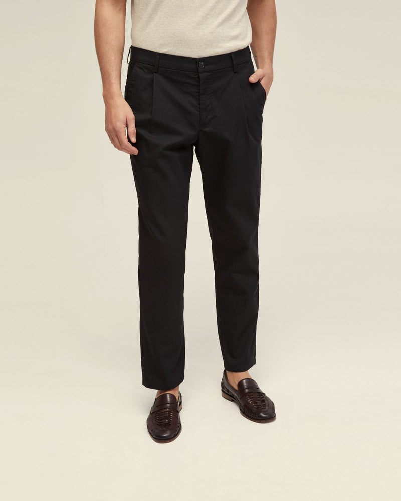 MAGNUS PLEAT FRONT PANTS MENS TROUSERS