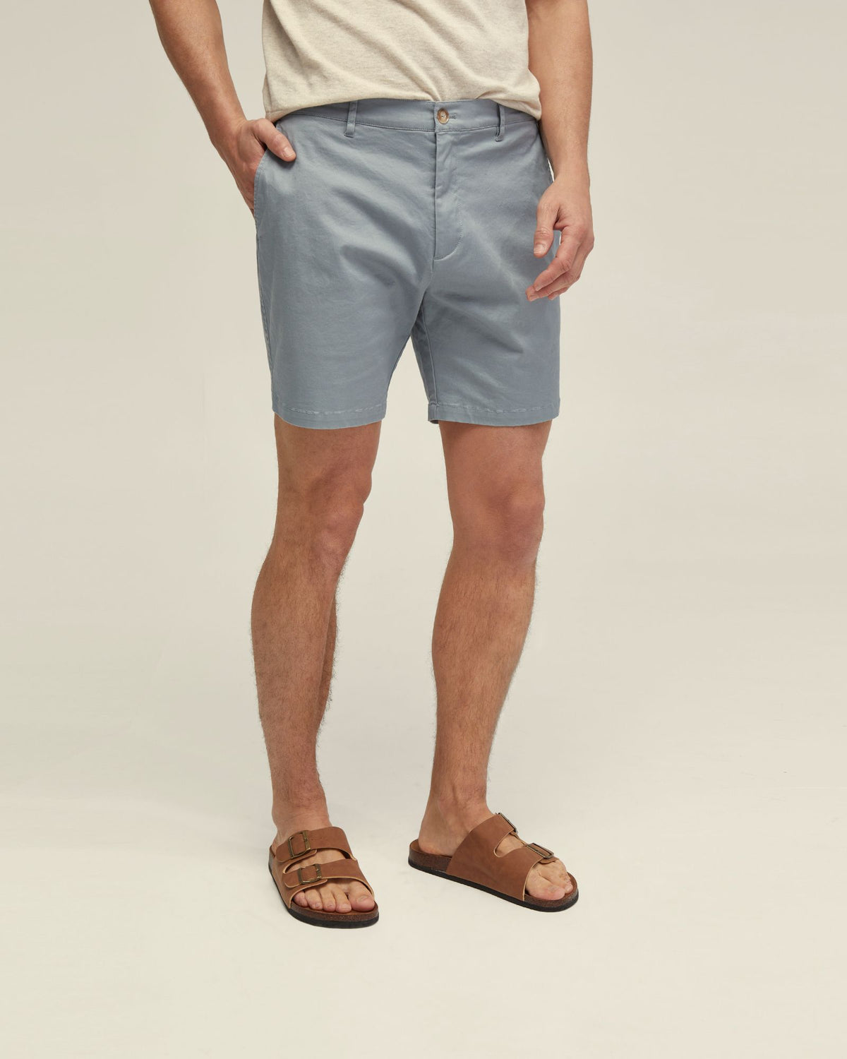 Tom Cotton Stretch Shorts Oxford Shop