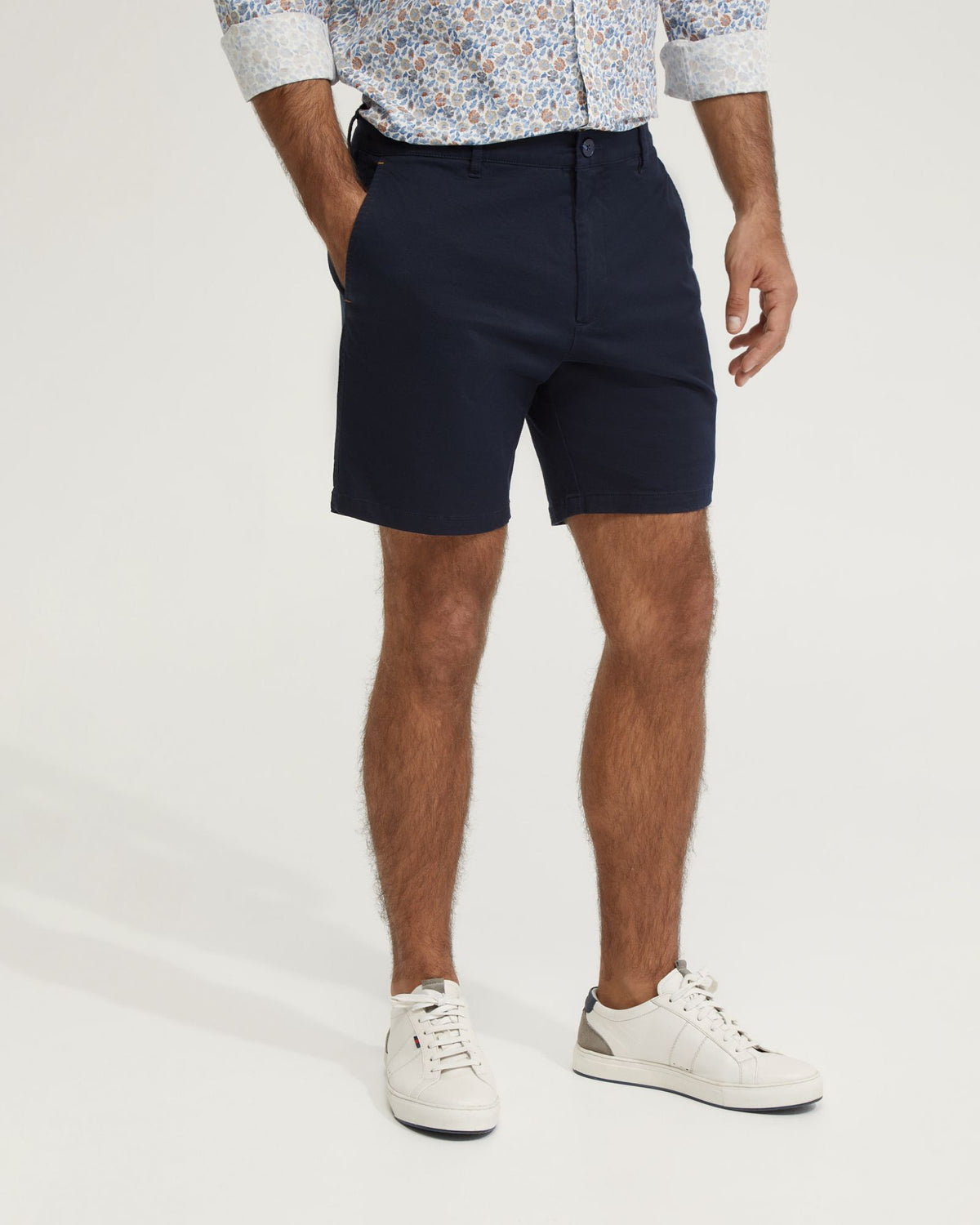 TOM COTTON STRETCH SHORTS MENS SHORTS