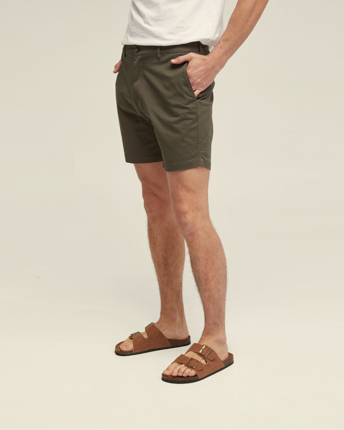 TOM COTTON STRETCH SHORTS MENS SHORTS