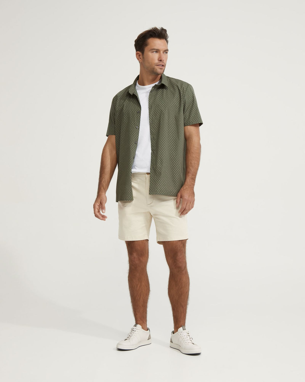 TOM COTTON STRETCH SHORTS MENS SHORTS