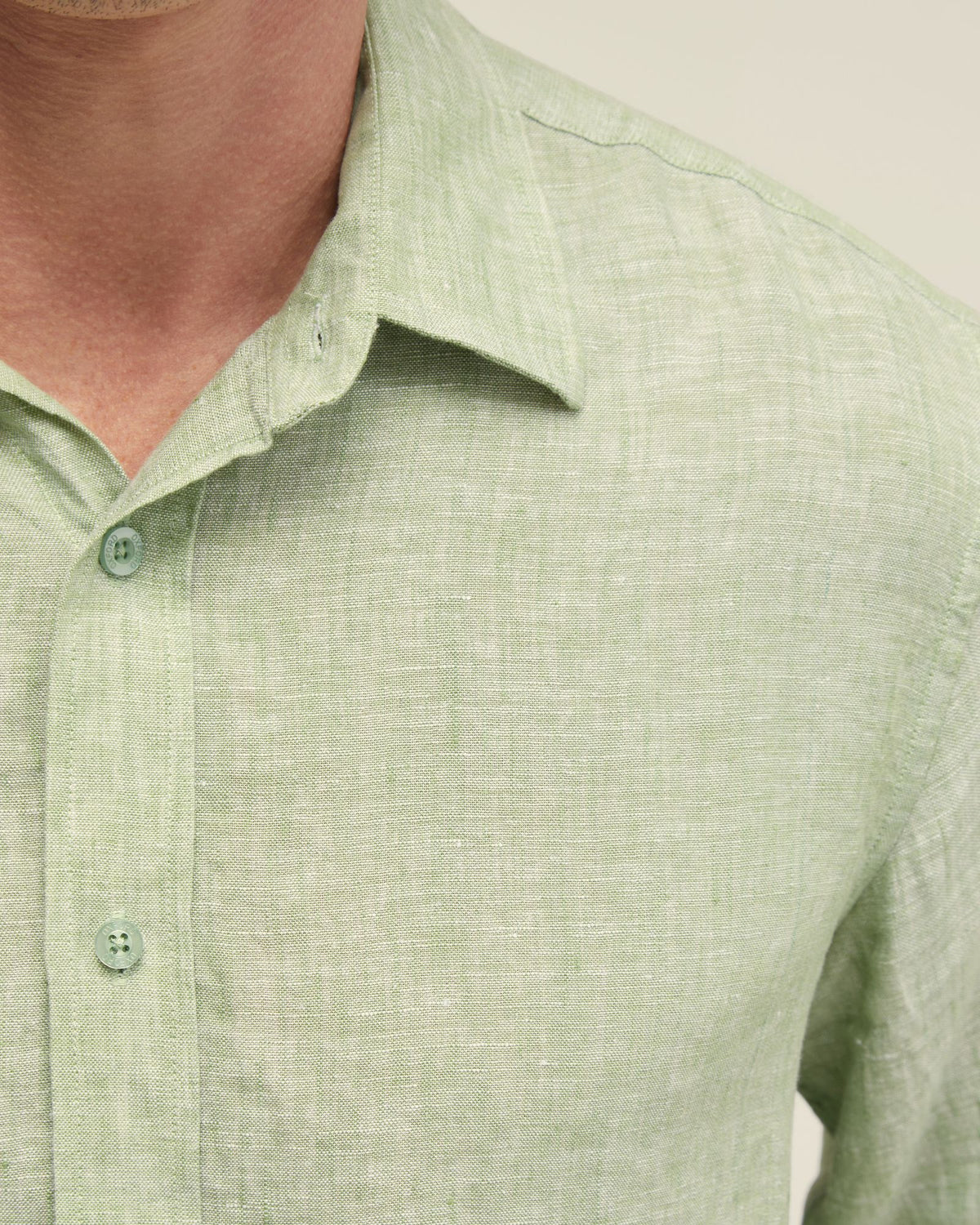 FERGUS PURE LINEN SHIRT MENS SHIRTS