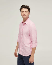 FERGUS PURE LINEN SHIRT MENS SHIRTS