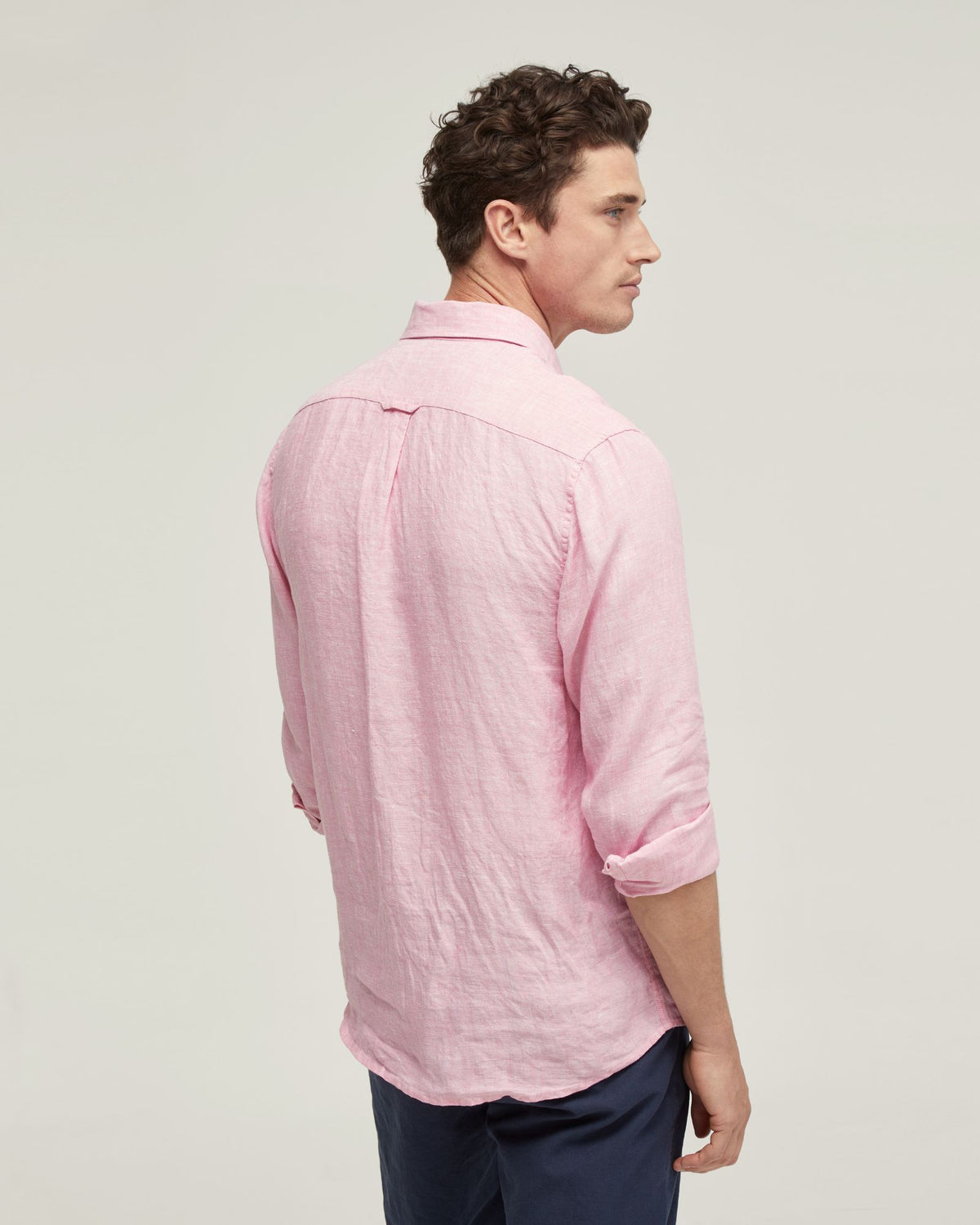 FERGUS PURE LINEN SHIRT MENS SHIRTS