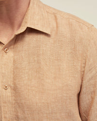 FERGUS PURE LINEN SHIRT MENS SHIRTS