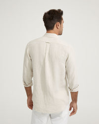 FERGUS PURE LINEN SHIRT MENS SHIRTS