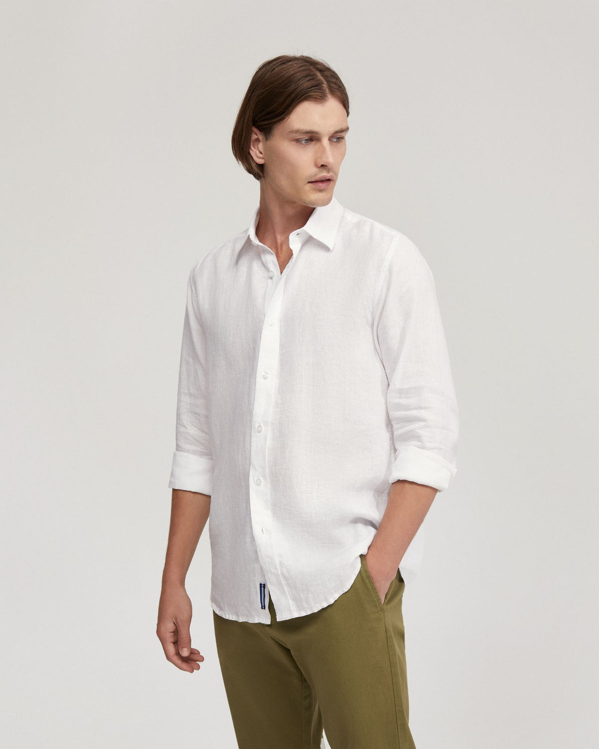 FERGUS PURE LINEN SHIRT - AVAILABLE ~ 1-2 weeks MENS SHIRTS