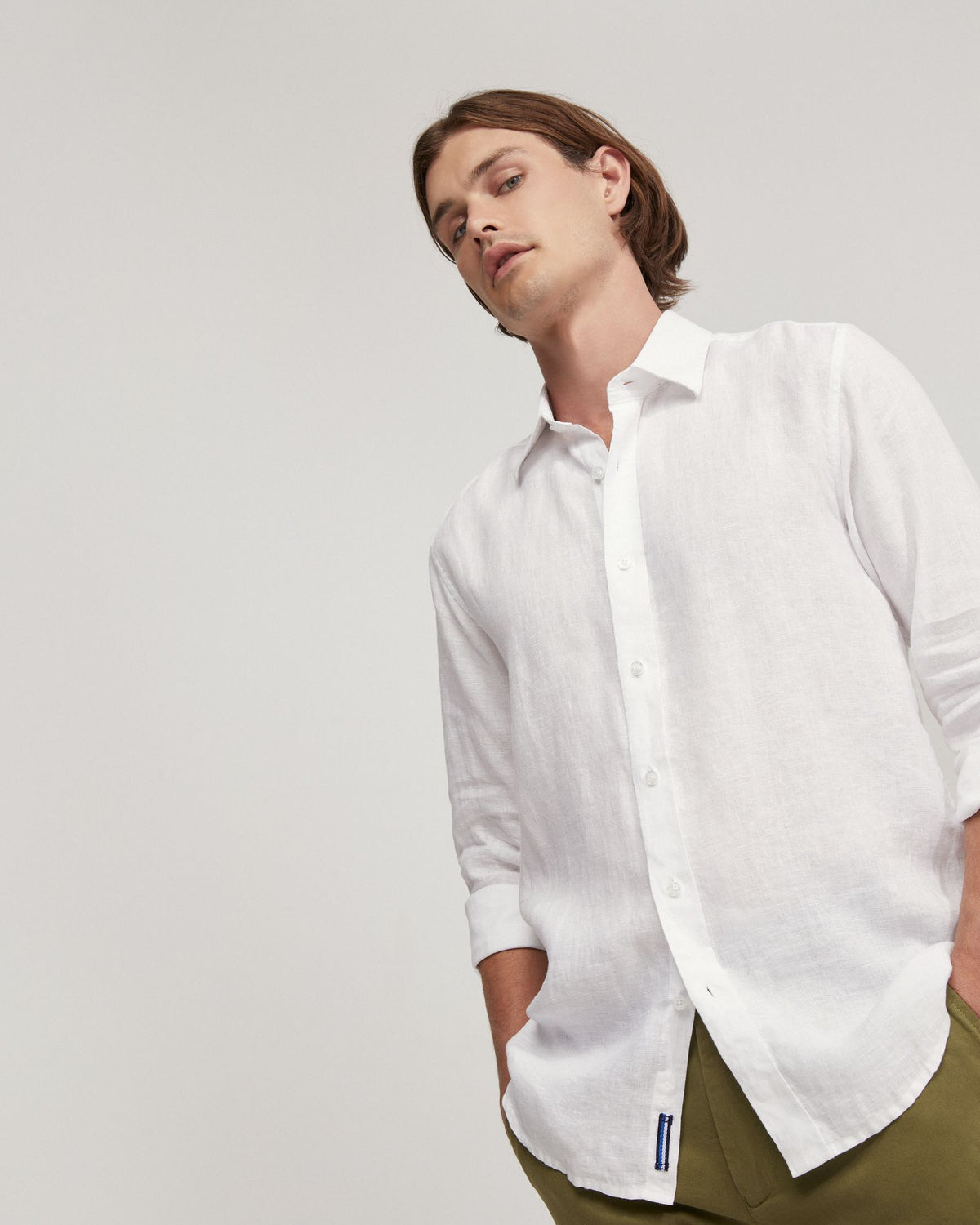 FERGUS PURE LINEN SHIRT - AVAILABLE ~ 1-2 weeks MENS SHIRTS