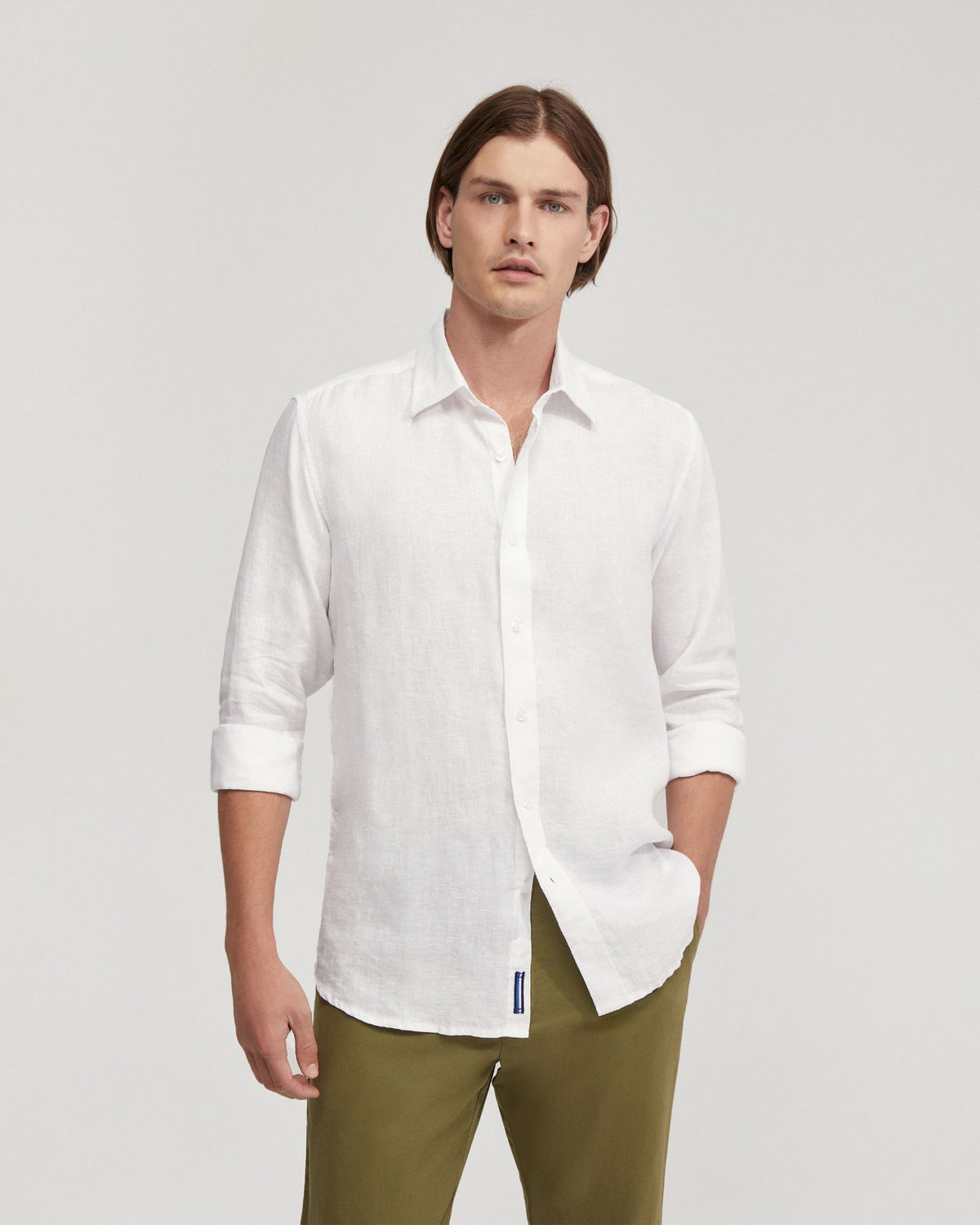 FERGUS PURE LINEN SHIRT - AVAILABLE ~ 1-2 weeks MENS SHIRTS