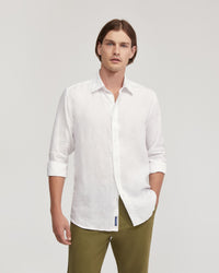 FERGUS PURE LINEN SHIRT - AVAILABLE ~ 1-2 weeks MENS SHIRTS