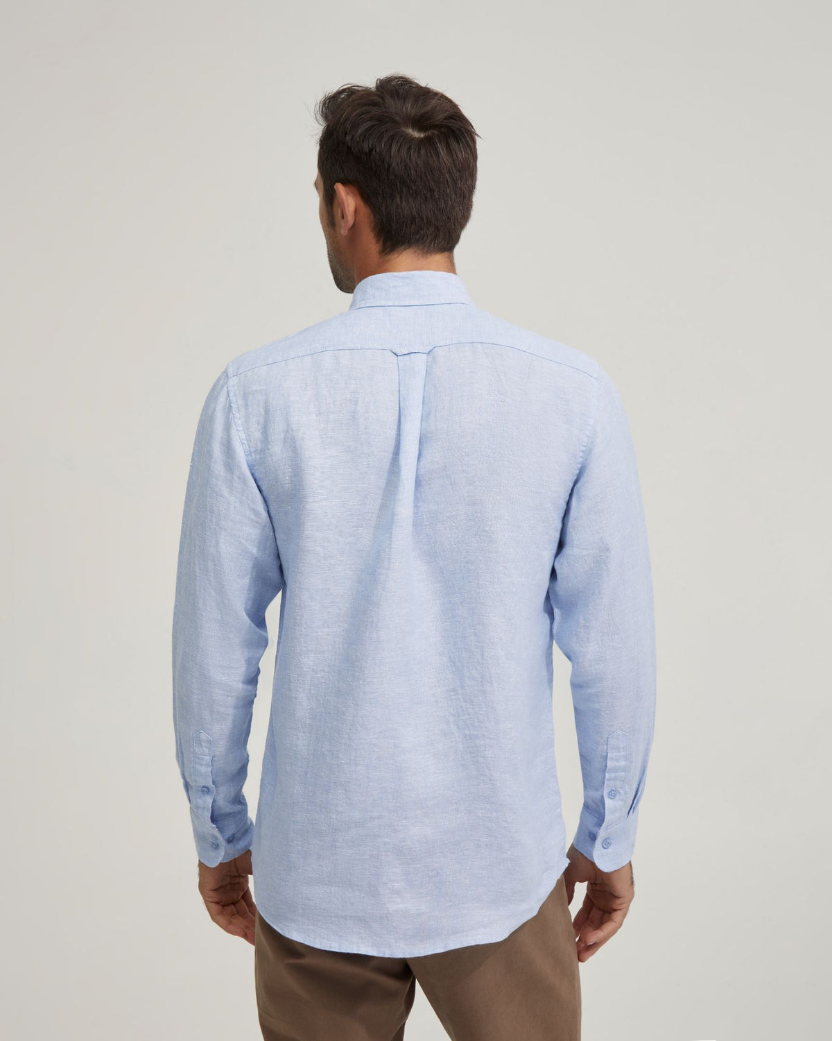 FERGUS PURE LINEN SHIRT MENS SHIRTS