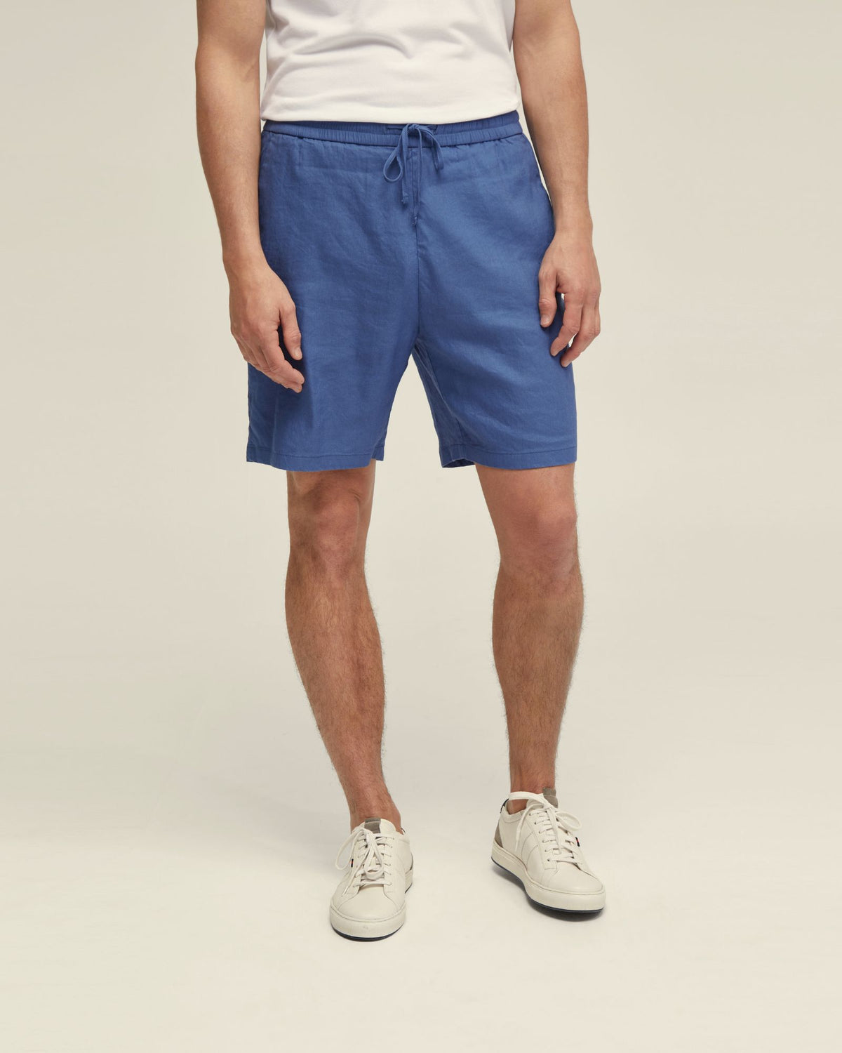 RUFUS LINEN PULL ON SHORTS MENS SHORTS