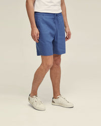 RUFUS LINEN PULL ON SHORTS MENS SHORTS