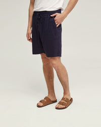 RUFUS LINEN PULL ON SHORTS MENS SHORTS