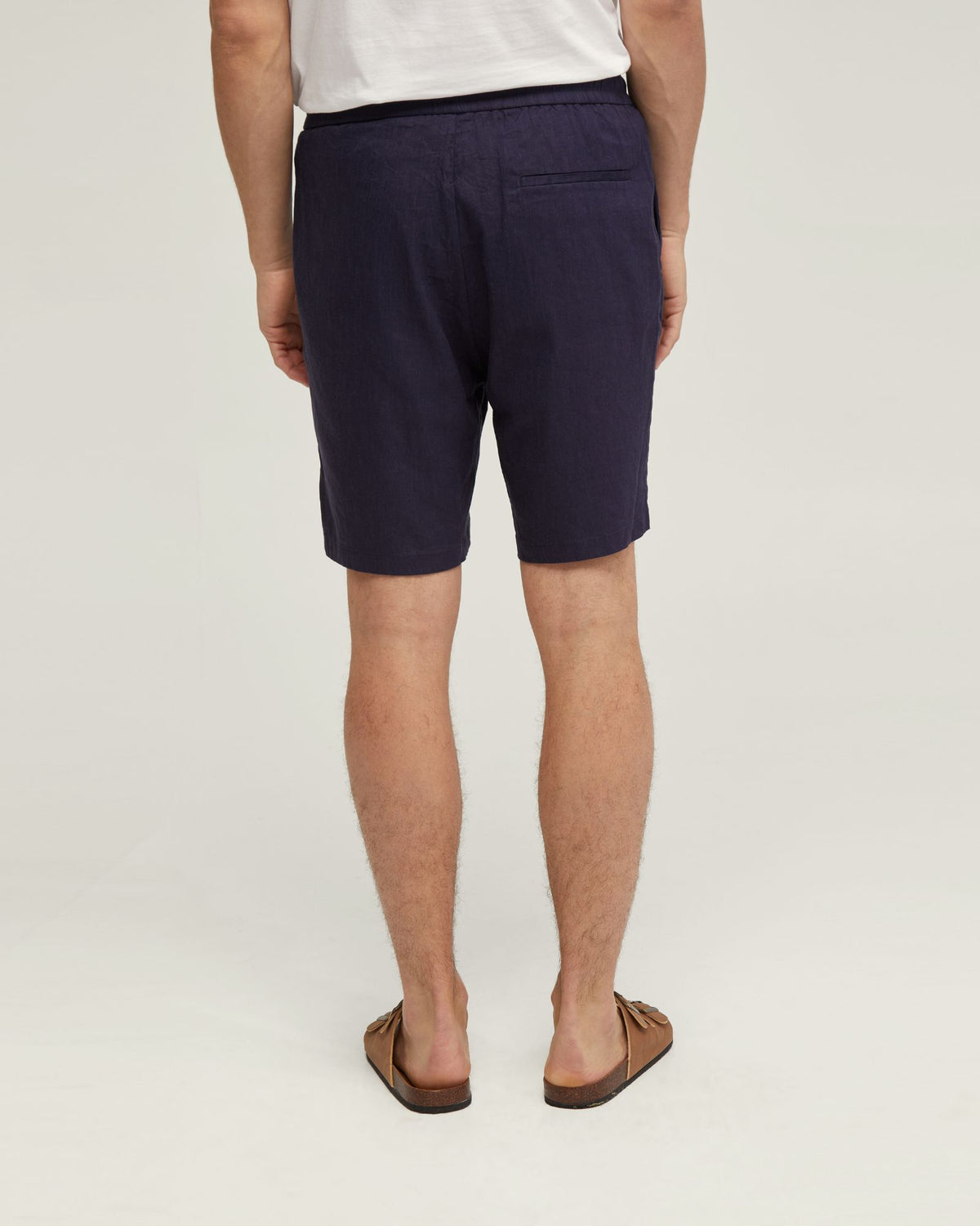 RUFUS LINEN PULL ON SHORTS MENS SHORTS