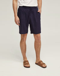 RUFUS LINEN PULL ON SHORTS MENS SHORTS