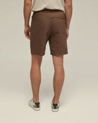 RUFUS LINEN PULL ON SHORTS MENS SHORTS