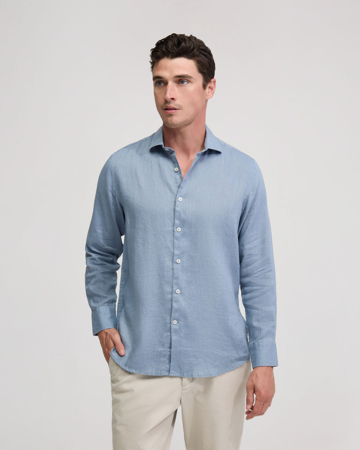 Ollie Linen Shirt MENS SHIRTS