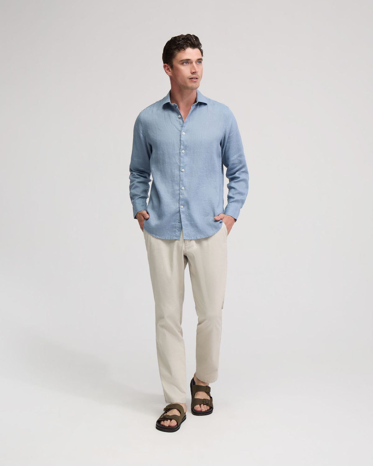 Ollie Linen Shirt MENS SHIRTS