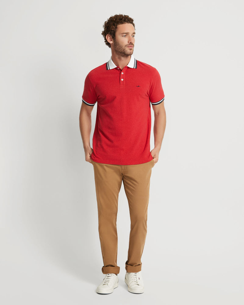 OTTO ORGANIC COTTON POLO MENS KNITS