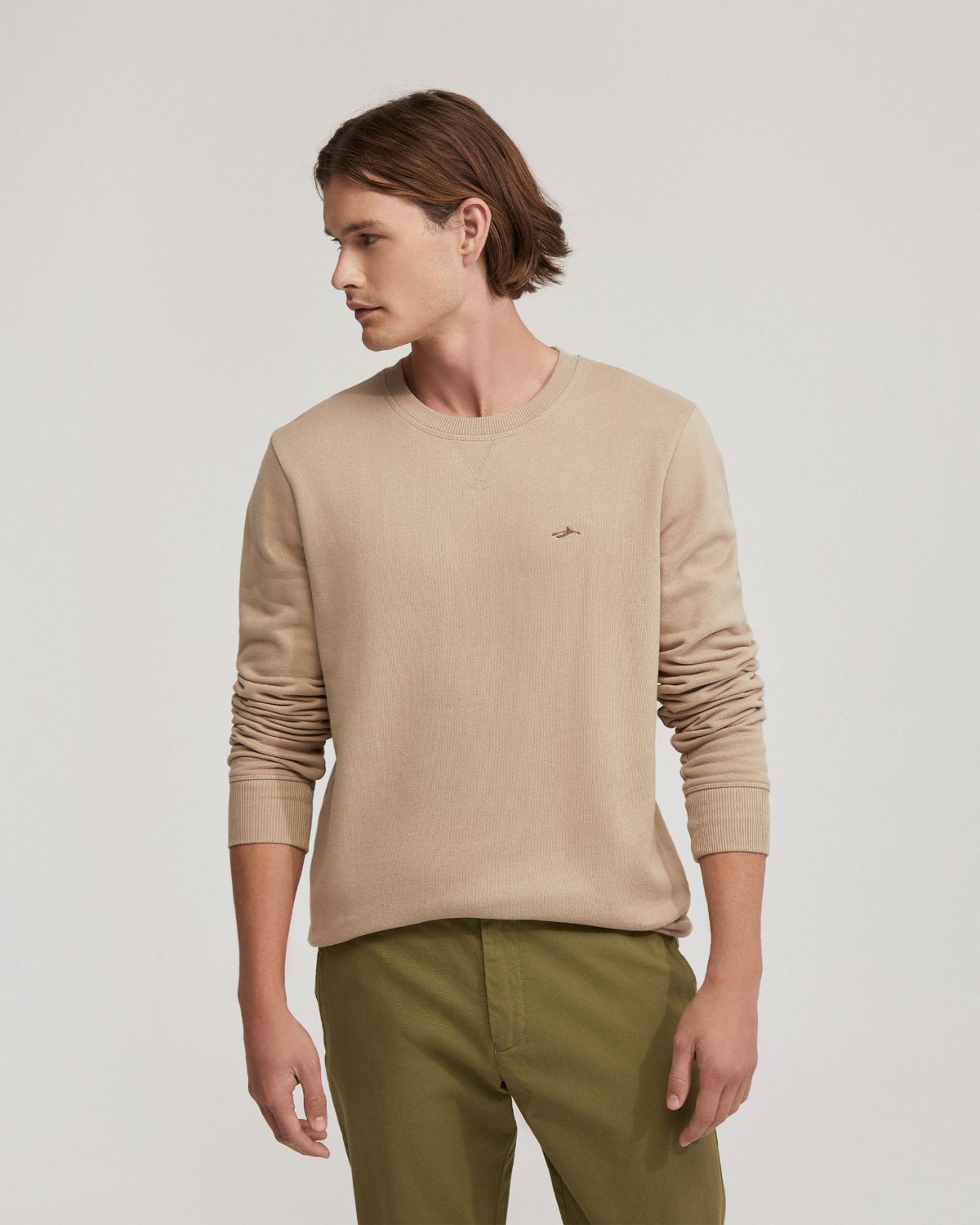 Leo Organic Cotton Sweatshirt MENS LOUNGEWEAR