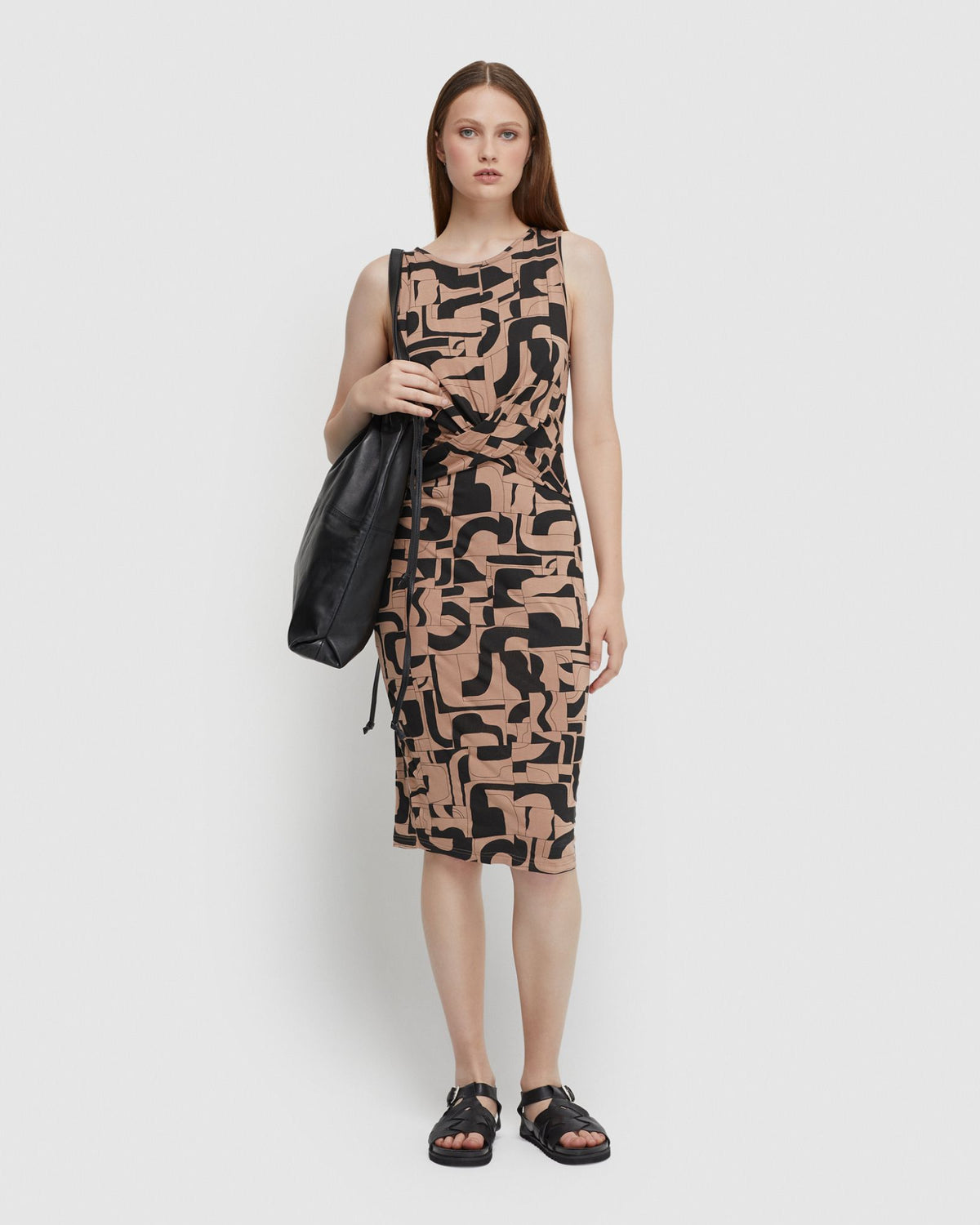 HOLLY SLEEVELESS PRINTED DRESS - AVAILABLE ~ 1-2 weeks WOMENS DRESSES