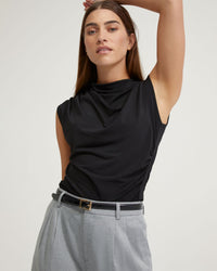 ASTRID JERSEY TOP WOMENS TOPS