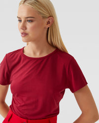 Imogen Crew Neck Jersey T-Shirt