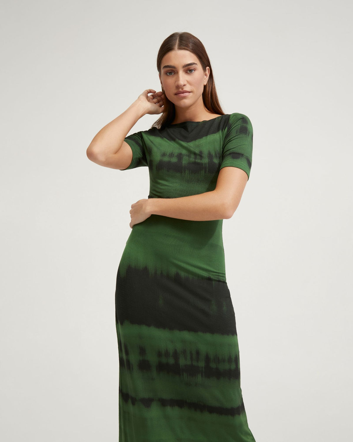 LEONIE PRINTED JERSEY DRESS - AVAILABLE ~ 1-2 weeks WOMENS DRESSES